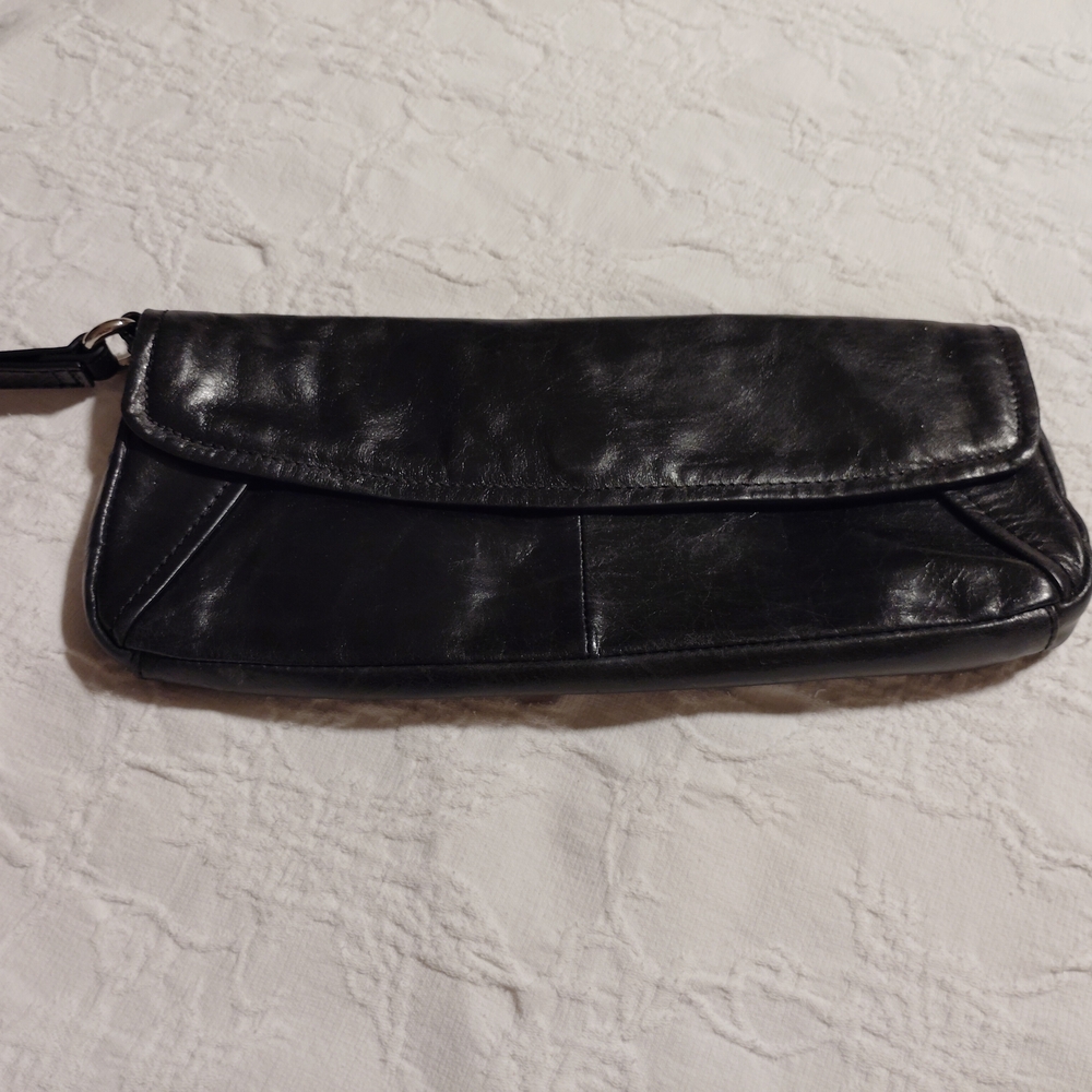 Kenneth Cole Black Leather Handbag